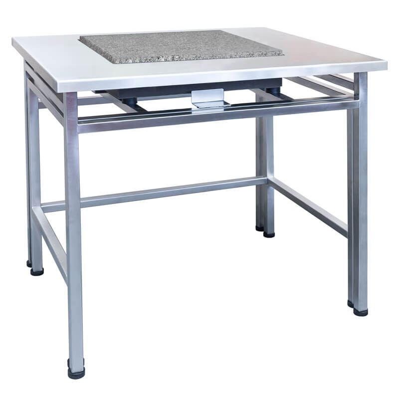 SAP/H Stainless Steel Industrial Anti-Vibration Table › Weighing Tables