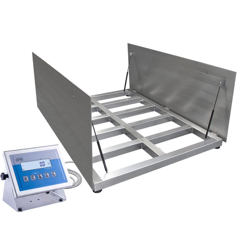 H315.4.3000.H9/Z Stainless Steel Platform Scale, Pit Version › Industrial Scales