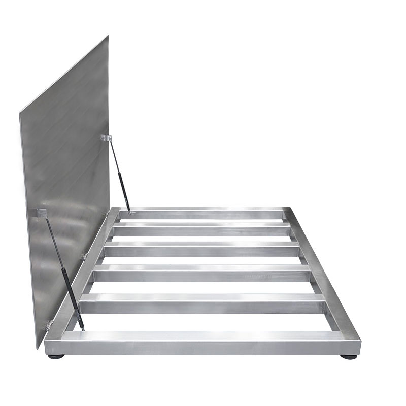 H315.4.3000.H8/Z Stainless Steel Platform Scale, Pit Version