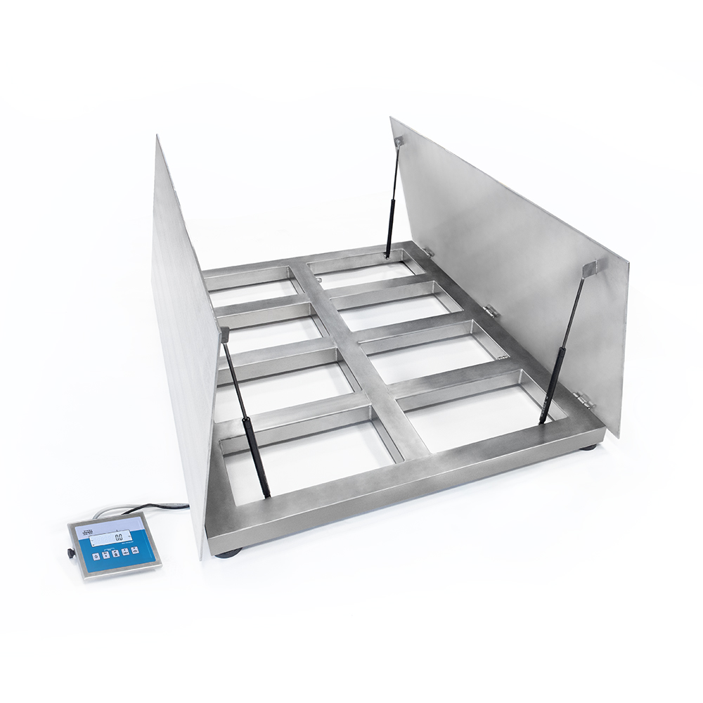 H315.4.1500.H8/9/Z Stainless Steel Platform Scale, Pit Version › Industrial Scales